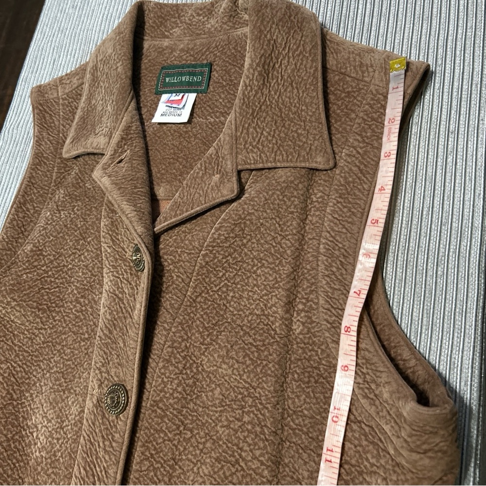 Willowbend Vest Button-Up Front Pockets | Size M | Preowned V1 - Picture 11 of 16